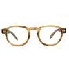 Custom optical glasses vintage buffalo horn design French style eyeglasses frames