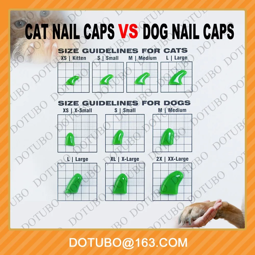 Sparkle dog nail cap Soft Claws Nail Cap Paw Caps Pet Nail Cover claw