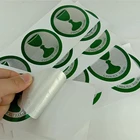 Custom Printed vinyl label sticker hologram food package