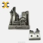 Customized design tourist metal 3D souvenir fridge magnet