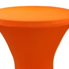 Table Covers Wholesale White Polyester Fitted Spandex Stretch Cocktail Table Covers Party Wedding Tablecloth