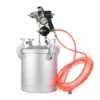 10 liter 2-1/2 Gallon air paint pressure pot tank with spray gun
