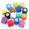 Free Samples Medical Supplies Colored Bulk Wholesale self adhesive nonwoven custom elastic cohesive bandages