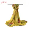 embroidery in pure organic wool shawl exclusive shawls factory stoles fake fox fur fashionable stole