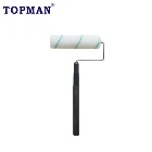 Customized painting tool 9'' industrial european style foam paint roller brush extendable