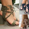 X84049B new europe style low price bandage high heel sandals for women and ladies