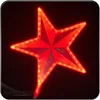 Innovative products for christmas acrylic sheet hanging star shaped ornaments