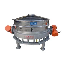 ISO certificated mini direct discharge sieve rotary vibrating screen