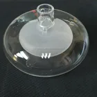 High quality clear pyrex double glass ball shade for lighting