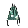 Custom Cute Drawstring Backpack School Gym Swim Travel Sports Backpack Handbag Girl