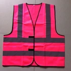 Safety Vest with High Visibility Tape Material