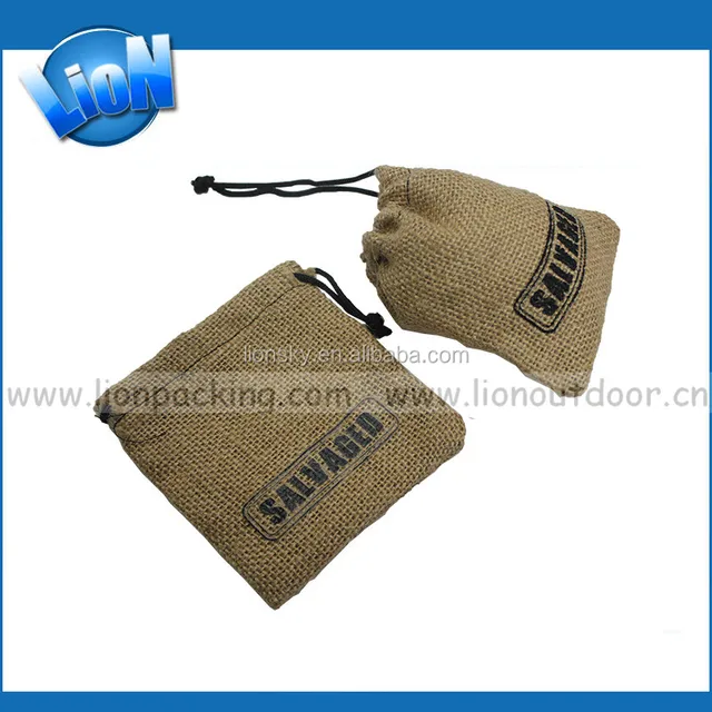 coffee bags gunnysack bag linen jewelry pouch linen drawstring