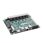 Intel haswell 6 gigabit lan server barebone mini pc Motherboard pfsense router support AES-NI