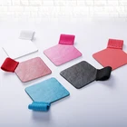 custom logo pen holder ,rhomb shape PU adhesive pen holder