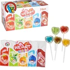 Fruity Heart Shaped Hard Lollipop Candy For Wholesaler