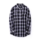 2019 new style Fashion Trend men shirt plus-size loose plaid long sleeve shirt starry sky printed Apply to 80KG-150KG men