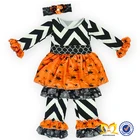 Wholesale Boutique Clothing Headband Winter Kids Children Christmas Boutique Clothes
