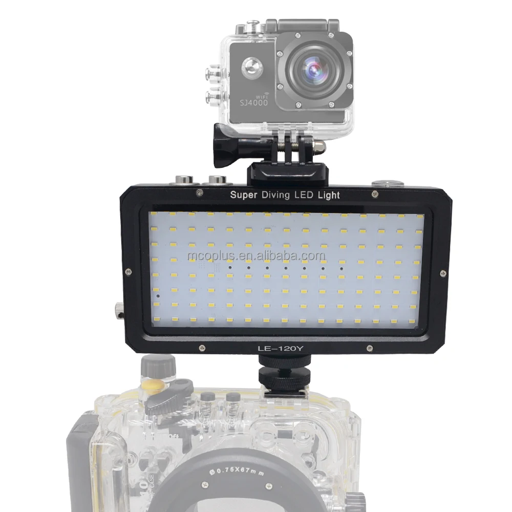 Mcoplus Digital Camera Underwater Led Video Light With 120pcs