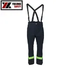 2018 Hot Fashion 100% Cotton Fireproof Bib Overall For Industry Workwear