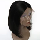 Wholesale factory price bob lace wigs human hair wig bob style pixie cut short lace frontal bob wig