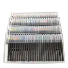 Art Marker Colors Water Color Pen 100 Assorted Colors Water Color Brush Pen Real Brush Pen for Art Drawing