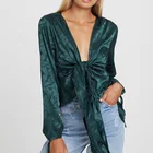 Ladies Summer Plus Size Long Sleeve Fashion Clothing Shirts For Women Blouses