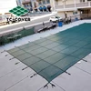 Super Dense Mesh pool safety cover winter leaf Swimming cover,safety Waterproof swimming pool cover