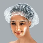 Factory outlet LDPE plastic waterproofing Shower cap Hotel shower cap Disposable shower cap