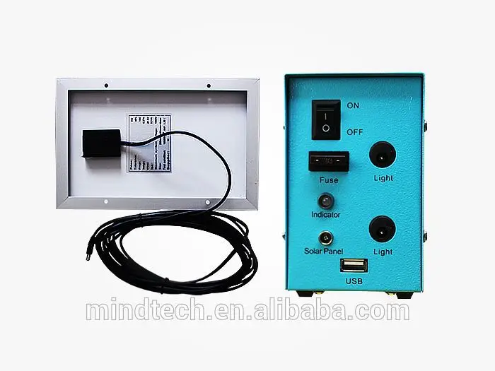 hot Sale 5W portable solar indoor light for Africa market with lighting and Charging mobile phone function