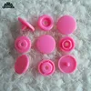 HYD Recycled Round Shape Snap Plastic Button Maker For Bag Four Part POM material Plastic Prongs Snap Button