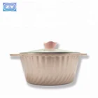 2018 newest product steel non-stick die-cast cookware Ceramic soup pot