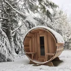 Sauna Outdoor Sauna Fashion Design Wooden Sauna Barrel Outdoor