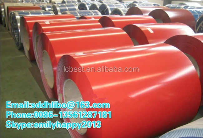 Color coated galvanized roofing coil