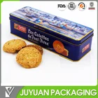 metal tin can for packing cookie/ aluminum cookie tin