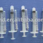 Sterile 2.5ml luer lock syringe with needle for single use