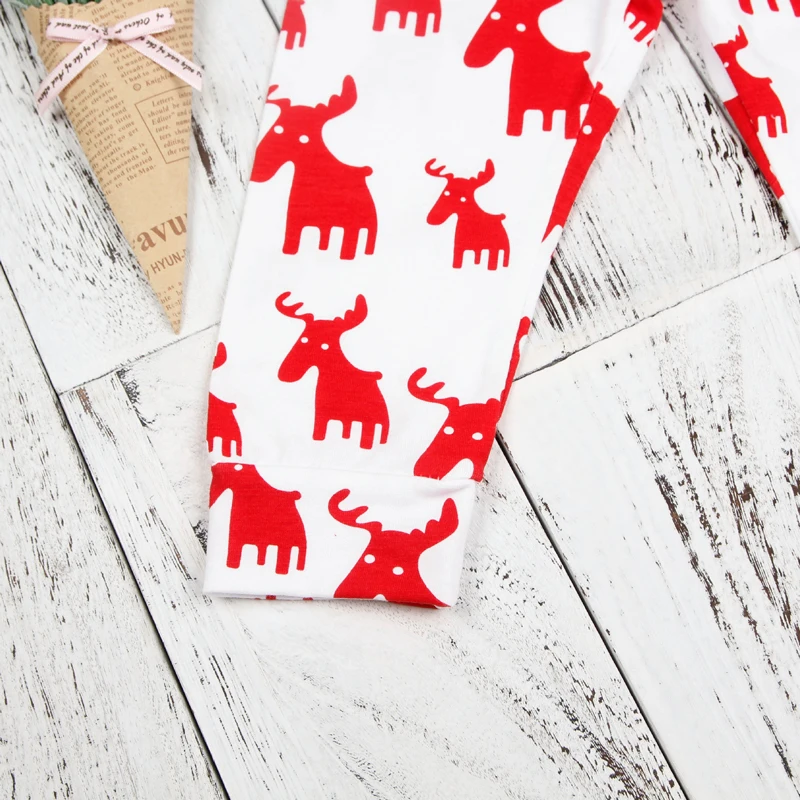 Newborn Baby Boys Clothes Set 2Pcs Christmas Striped T-shirt Top +Deer Pants Autumn Long Sleeve Outfits Girls Clothing Suits (10)