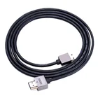1M/2M/3M Zinc Alloy hdtv FULL HD Ultra Slim HDMI Cable OD3.6mm V2.0 Support 4K TV Cable