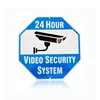TS02B Wholesale Aluminum Reflective Street video surveillance camera CCTV Warning Security Yard Sign Board,Safety Road Sign Boar