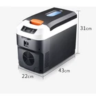 Portable Refrigerator 10-12L mini fridge for milk Fruits and Vegetables 12V dc Car Fridge Freezer