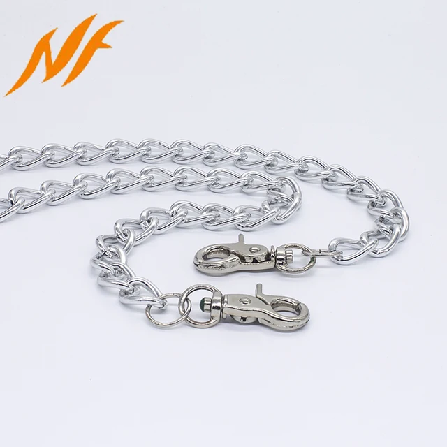 metal chain with hooks