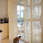 2019 New Design PVC Sheet Durable Sun Shade Plantation Shutter