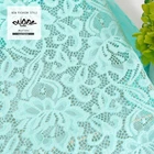 Duopai Duopai DC1218# Ecclesiastical Pompom embroidery lace fabric with holes