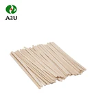 Hot Sale Wholesale Round Wooden Coffee Sticks Stirrers