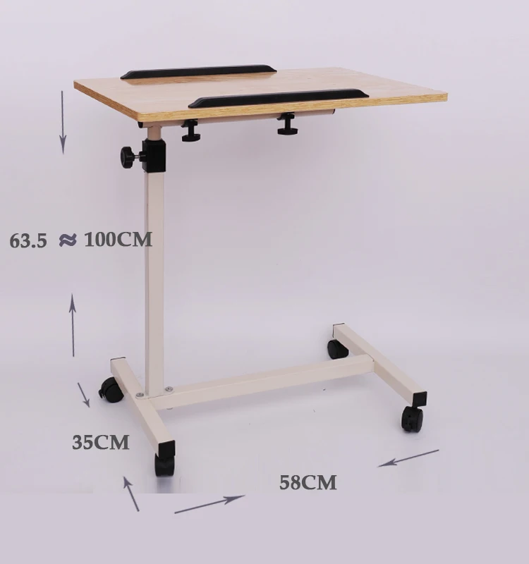 Folding Bedside Tray Tables With Wheels Buy Used Hospital Bedside