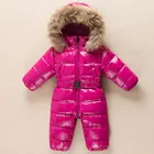 2018 Baby Winter Romper Duck Down Infant Snowsuit Kid Jumpsuit Children Warm Overalls for Girls and Boys Clothes