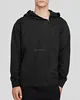Custom made hoody factory high quality wholesale men blank Asymmetrical zip pullover hoodie