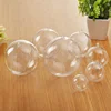 Openable hollow Hanging clear transparent Xmas Christmas Ornaments Plastic Ball 4CM-40CM