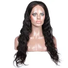 Wholesale virgin hair natural hairline unprocessed elastic band brazilian hair glueless full lace wig