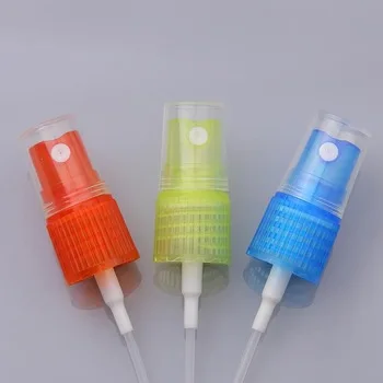 supplier design empty transparent pet cosmetic disinfectant spray bottle plastic