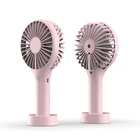 2018 new high quality korean type wireless smallest plastic battery operated standing portable hand fan with pedestal